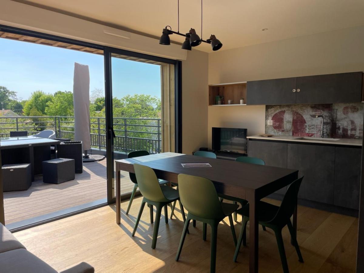 Au Coeur Du Bassin D'Arcachon,Tres Bel Appartement Avec Terrasse Audenge Luaran gambar