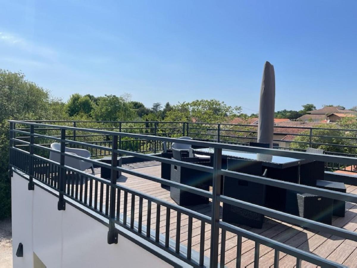 Au Coeur Du Bassin D'Arcachon,Tres Bel Appartement Avec Terrasse Audenge Luaran gambar